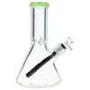 9mm 10-inch Flat Base Beaker Bong