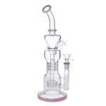 Tall Matrix Perc Recycler Bong
