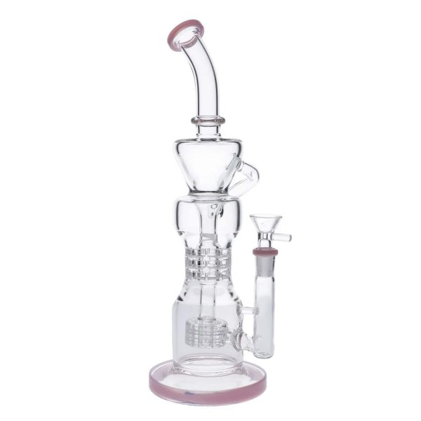 Tall Matrix Perc Recycler Bong