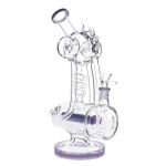 Spiky Recycler Coil Bong