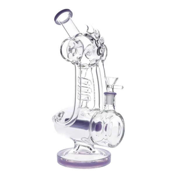 Spiky Recycler Coil Bong