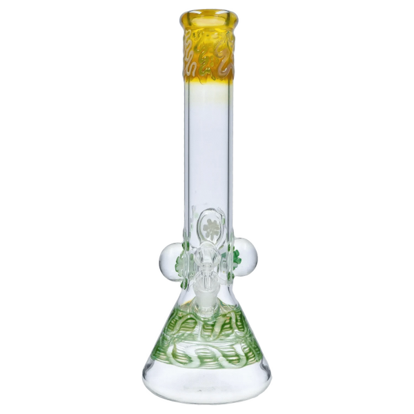 Smoke Cartel Mushroom Marble Bong - 18 in.