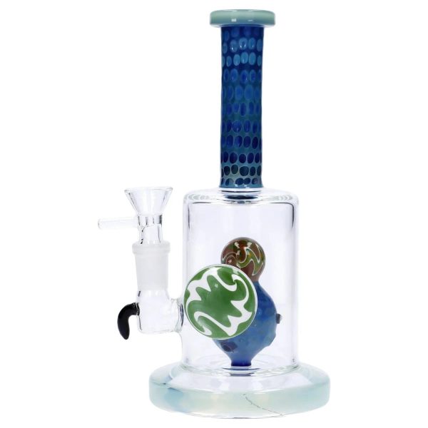 Reversal Art Locket Bong with UFO Showerhead Perc - 8 in