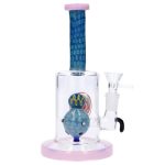 Reversal Art Locket Bong with UFO Showerhead Perc - 8 in