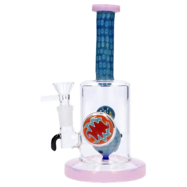 Reversal Art Locket Bong with UFO Showerhead Perc - 8 in