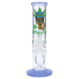 Stoner Mom Straight Tube with Honeycomb Perc - 10 in