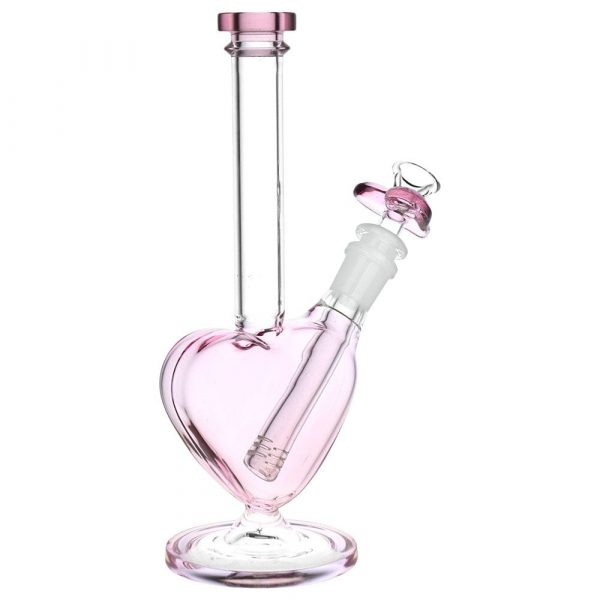 "The Heart Grows Fonder" 9" Glass Bong