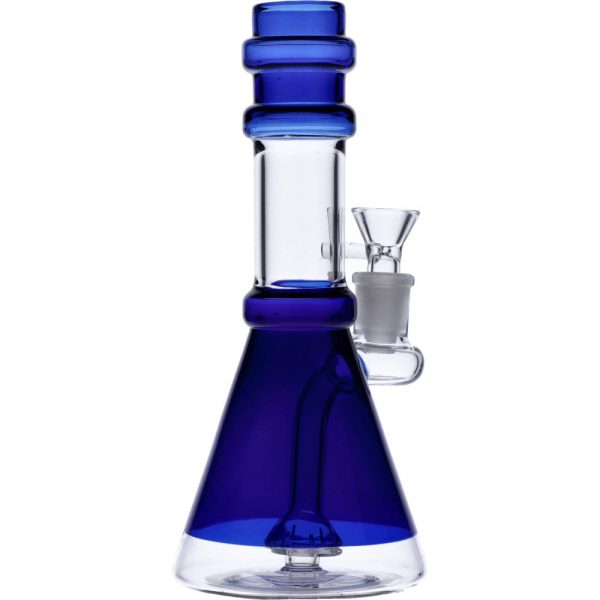 Transparent Neck Bong w/ Bowl & Banger