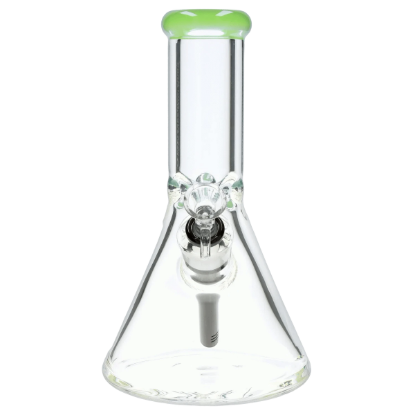 9mm 10-inch Flat Base Beaker Bong