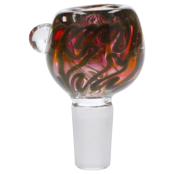 Gold Fume Color Line Bowl - 14mm