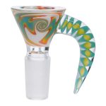Wig Wag Bowl with Wig Wag Horn - Male 14mm