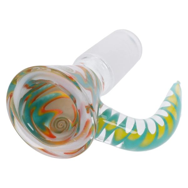 Wig Wag Bowl with Wig Wag Horn - Male 14mm