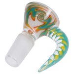 Wig Wag Bowl with Wig Wag Horn - Male 14mm