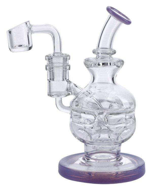 6" Swiss Perc Recycler Rig