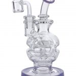 6" Swiss Perc Recycler Rig