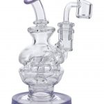 6" Swiss Perc Recycler Rig