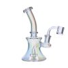 8" Fumed Bell Dab Rig Assorted