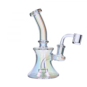 8" Fumed Bell Dab Rig Assorted