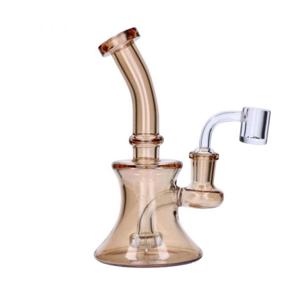 8" Fumed Bell Dab Rig Assorted