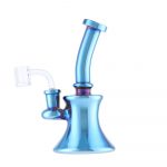 8" Fumed Bell Dab Rig Assorted