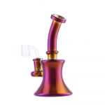 8" Fumed Bell Dab Rig Assorted