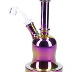 Dab Rig w/Quartz Bell-Shaped-Assorted-8.8in