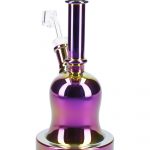 Dab Rig w/Quartz Bell-Shaped-Assorted-8.8in