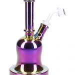 Dab Rig w/Quartz Bell-Shaped-Assorted-8.8in