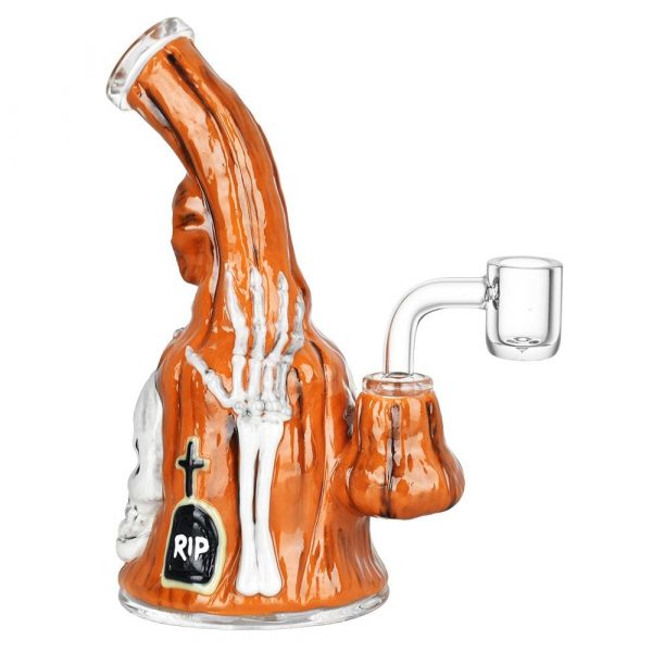 Haunted Gourd Enamel on Glass Dab Rig