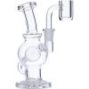 DHC Mini Clear Bent Neck Dab Rig