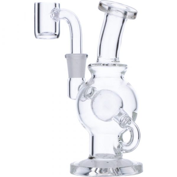 DHC Mini Clear Bent Neck Dab Rig