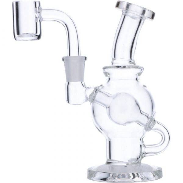 DHC Mini Clear Bent Neck Dab Rig