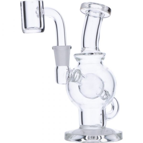 DHC Mini Clear Bent Neck Dab Rig