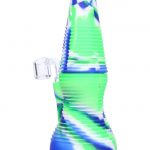 Rigid Blue Silicone Mini Dab Rig