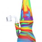 Rigid Rainbow Silicone Mini Dab Rig