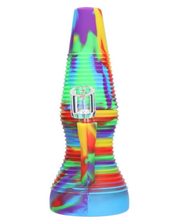 Rigid Rainbow Silicone Mini Dab Rig