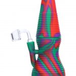 Rigid Red Silicone Mini Dab Rig