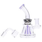 Wig Wag Slime Dab Rig with Showerhead Perc - 55 in