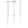 Glass Honey Dab Straw - 6.5" / Colors Vary