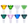 14mm Glass Dazzling Diamond Herb Bowl