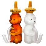 Daily High Club "Brown Honey Bear" Bong