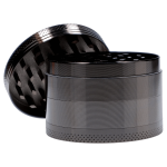 63mm Chrome w/ Glowing Mushroom Grinder