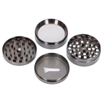 63mm Chrome w/ Glowing Mushroom Grinder