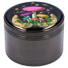 Space Hands Mushroom 63mm Chrome Grinder