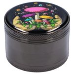 Space Hands Mushroom 63mm Chrome Grinder