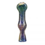 Double Glass Fumed Chillum