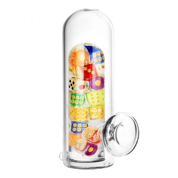 Feelin' Lucky Glass Hand Pipe