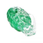 Glitter Grenade 3.5" Glycerin Glass Hand Pipe