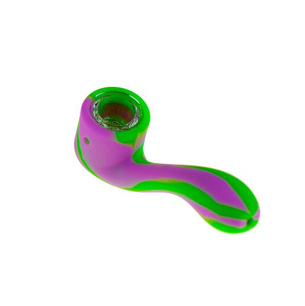 Silicone Sherlock Hand Pipe