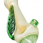 Leafy Green Mushroom Milli Spoon Pipe